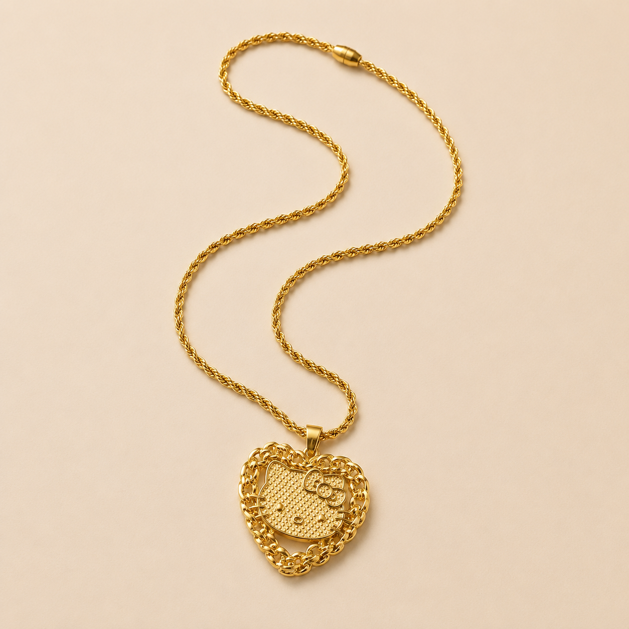 Sweetheart Kitty Necklace