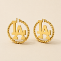 City Initial Hoops